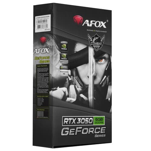AFOX Видеокарта AFOX GeForce RTX 3050 Dual Fan [AF3050-6GD6H5], фото 8