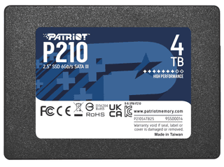 4000 ГБ 2.5" SATA накопитель Patriot Memory P210 [P210S4TB25]