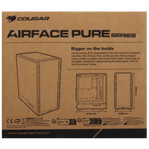 Корпус Cougar Airface Pure Pro [Airface Pure Pro White] белый thumb 16