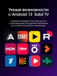 Topdevice 24" (61 см) Телевизор Topdevice TDWC24BH4260V черный, фото 21
