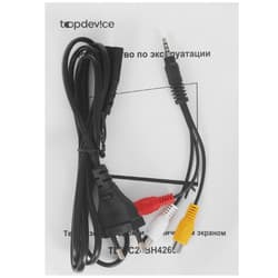 Topdevice 24" (61 см) Телевизор Topdevice TDWC24BH4260V черный, фото 11