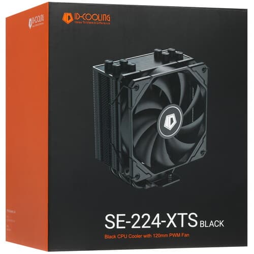ID-Cooling Кулер для процессора ID-COOLING SE-224-XTS BLACK  черный, фото 10