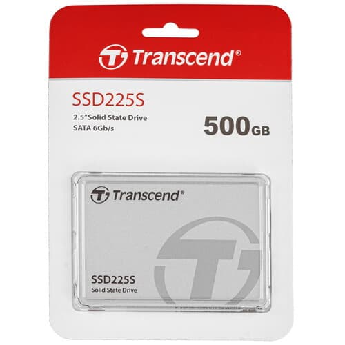 Transcend 500 ГБ 2.5" SATA накопитель Transcend SSD225S [TS500GSSD225S]