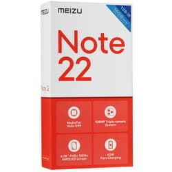 Meizu 6.78" Смартфон Meizu Note 22 128 ГБ черный, фото 12