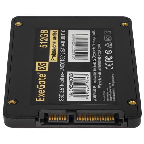 ExeGate 512 ГБ 2.5" SATA накопитель ExeGate NextPro+ UV500TS512 [EX280463RUS], фото 3