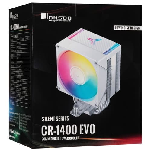 JONSBO Кулер для процессора JONSBO CR-1400 EVO Color [CR1400EVO COLOR] черный, фото 11