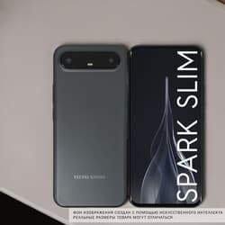 Tecno 6.78" Смартфон Tecno SPARK Slim 256 ГБ черный, фото 18