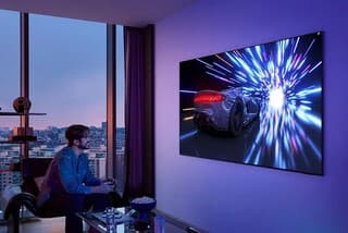 Samsung 83" (214 см) Телевизор Samsung QE83S95FAEXRU черный, фото 10