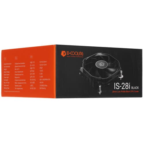 ID-Cooling Кулер для процессора ID-COOLING IS-28i [IS-28IBLACK] черный, фото 8