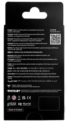 2000 ГБ M.2 NVMe накопитель Patriot Viper PV593 [PV593P2TBM28H] thumb 8