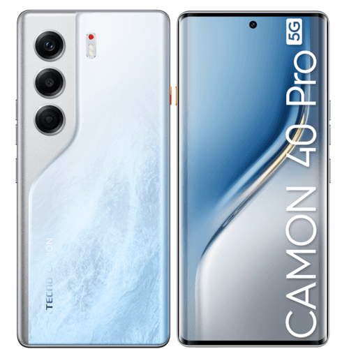 Tecno 6.78" Смартфон Tecno CAMON 40 Pro 5G 256 ГБ белый