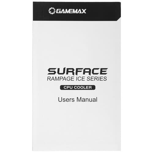 GameMax Кулер для процессора GameMax Ice Surface Black [ГС-00008290] черный, фото 7