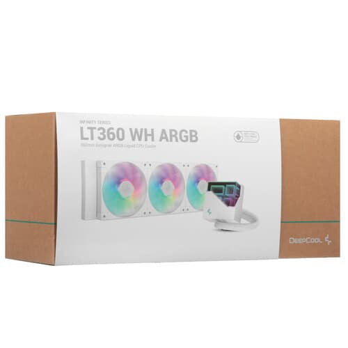Система охлаждения DEEPCOOL LT360 WH ARGB  белая thumb 11