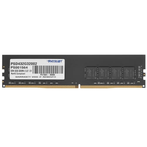 Patriot Memory Оперативная память Patriot Signature Line [PSD432G32002] 32 ГБ