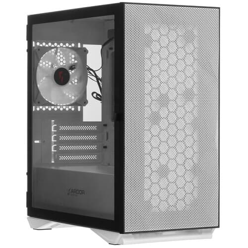 Корпус ARDOR GAMING Rare Minicase MS3 Mesh ARGB  белый thumb 2