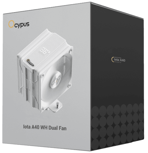 Ocypus Кулер для процессора Ocypus Iota A40 WH Dual Fan [Iota-A40-WH2NNWD00X-GL] белый, фото 20