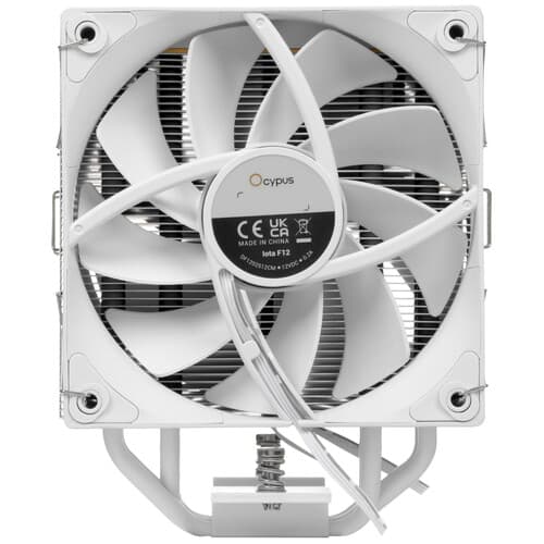 Ocypus Кулер для процессора Ocypus Iota A40 WH Dual Fan [Iota-A40-WH2NNWD00X-GL] белый, фото 5