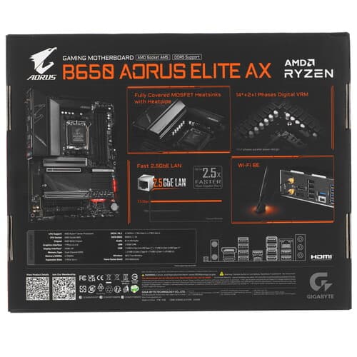 GIGABYTE Материнская плата GIGABYTE B650 AORUS ELITE AX, фото 9