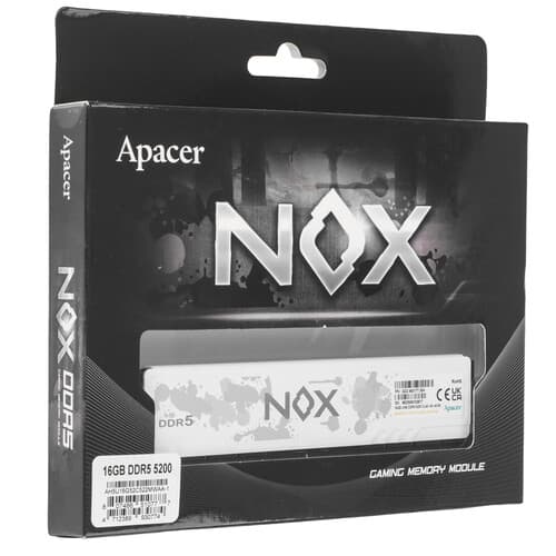 Apacer Оперативная память Apacer NOX [AH5U16G52C522MWAA-1] 16 ГБ, фото 3