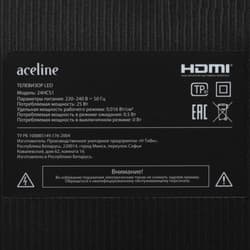 Aceline 24" (61 см) Телевизор Aceline 24HCS1 черный, фото 6