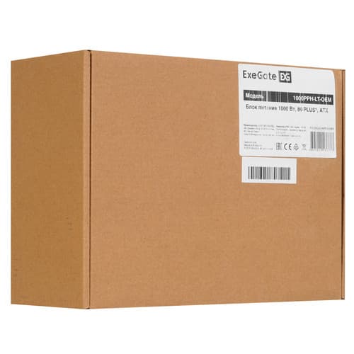 Блок питания ExeGate 80 PLUS 1000PPH LT OEM [EX292146RUS-OEM] черный thumb 7