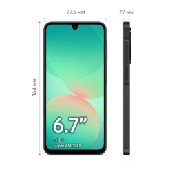 Samsung 6.7" Смартфон Samsung Galaxy A26 128 ГБ черный, фото 15