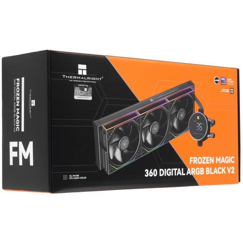 Thermalright Система охлаждения Thermalright Frozen Magic 360 Digital ARGB V2 черная, фото 12
