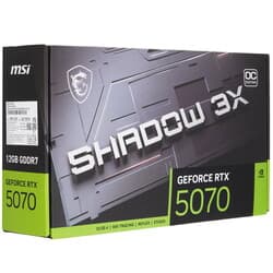 MSI Видеокарта MSI GeForce RTX 5070 SHADOW 3X OC [RTX 5070 12G SHADOW 3X OC], фото 10