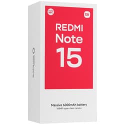 Xiaomi 6.77" Смартфон Xiaomi REDMI Note 15 128 ГБ черный, фото 12
