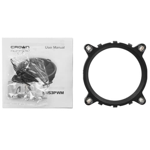 Crown Кулер для процессора Crown CM-1150PWMv2 [CM000003666] черный, фото 8