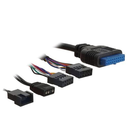 Корпус XASTRA Q300M 5ARGB-FC-C6 [Q300M-5FC12A-C6] черный thumb 13