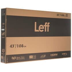 Leff 42.5" (108 см) Телевизор Leff 43U580T черный, фото 12
