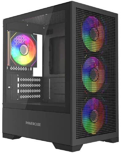 Корпус PowerCase Mistral Micro B315 [CMMB315-A4] черный thumb 1