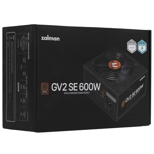 Блок питания ZALMAN GV2SE 600W  черный thumb 7