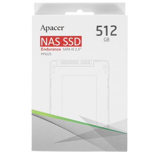 Apacer 512 ГБ 2.5" SATA накопитель Apacer PPSS25 [AP512GPPSS25-R], фото 5