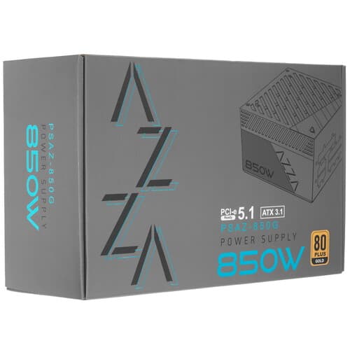 Блок питания Azza PSAZ-850G [PSAZ-850] черный thumb 9