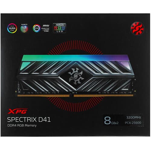 XPG (ADATA) Оперативная память ADATA XPG SPECTRIX D41 RGB [AX4U32008G16A-DT41] 16 ГБ, фото 5