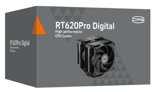 PCCooler Кулер для процессора PCCooler RT620Pro Digital BK [RT620Pro-BKNWYL-GL] черный, фото 19