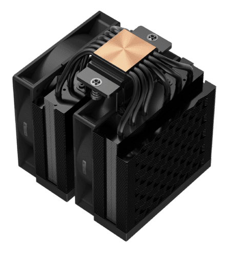 PCCooler Кулер для процессора PCCooler RT620Pro Digital BK [RT620Pro-BKNWYL-GL] черный, фото 16