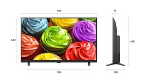 LG 32" (80 см) Телевизор LG 32LB650B6LA черный, фото 3