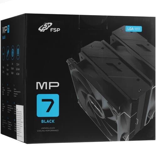 FSP Кулер для процессора FSP MP7-B [POO0000014] черный, фото 11