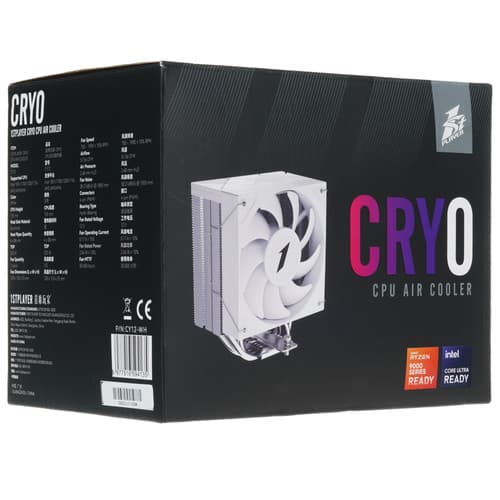 1STPLAYER Кулер для процессора 1STPLAYER CRYO CY12 [CY12-WH] белый, фото 9