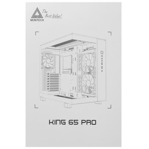 Корпус MONTECH KING 65 PRO [King 65 Pro (W)] белый thumb 15