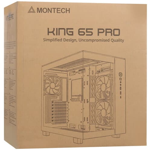 Корпус MONTECH KING 65 PRO [King 65 Pro (W)] белый thumb 16