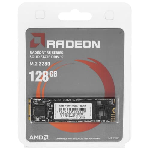 128 ГБ M.2 SATA накопитель AMD Radeon R5 Series [R5M128G8] thumb 4