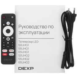 DEXP 50" (127 см) Телевизор DEXP 50UHG1 черный, фото 10
