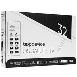 Topdevice 32" (80 см) Телевизор Topdevice TDTV32CS08H белый, фото 13