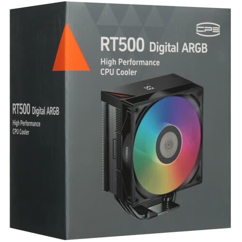 PCCooler Кулер для процессора PCCooler RT500 Digital ARGB BK [RT500-BKAWYL-GL] черный, фото 12