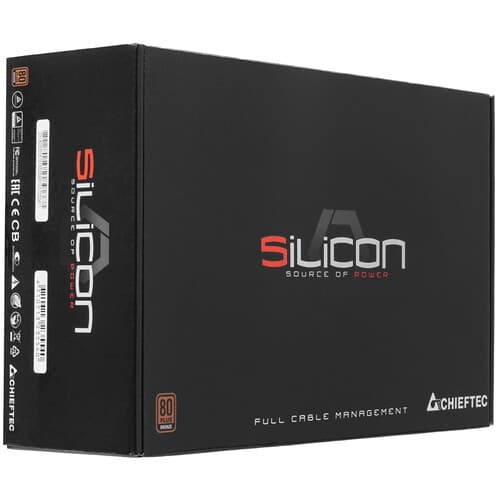 Блок питания Chieftec Silicon 650W [SLC-650C] черный thumb 8