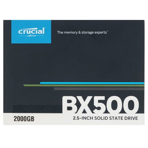 Crucial 2000 ГБ 2.5" SATA накопитель Crucial BX500 [CT2000BX500SSD1], фото 5